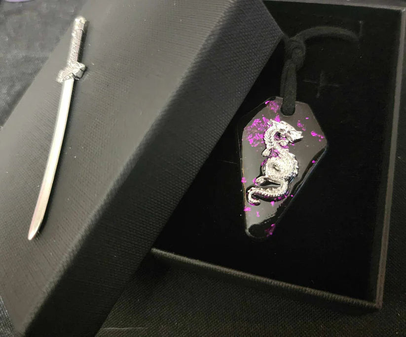 Resin pendant creation ~ Alchemy of the Dragon TICKET