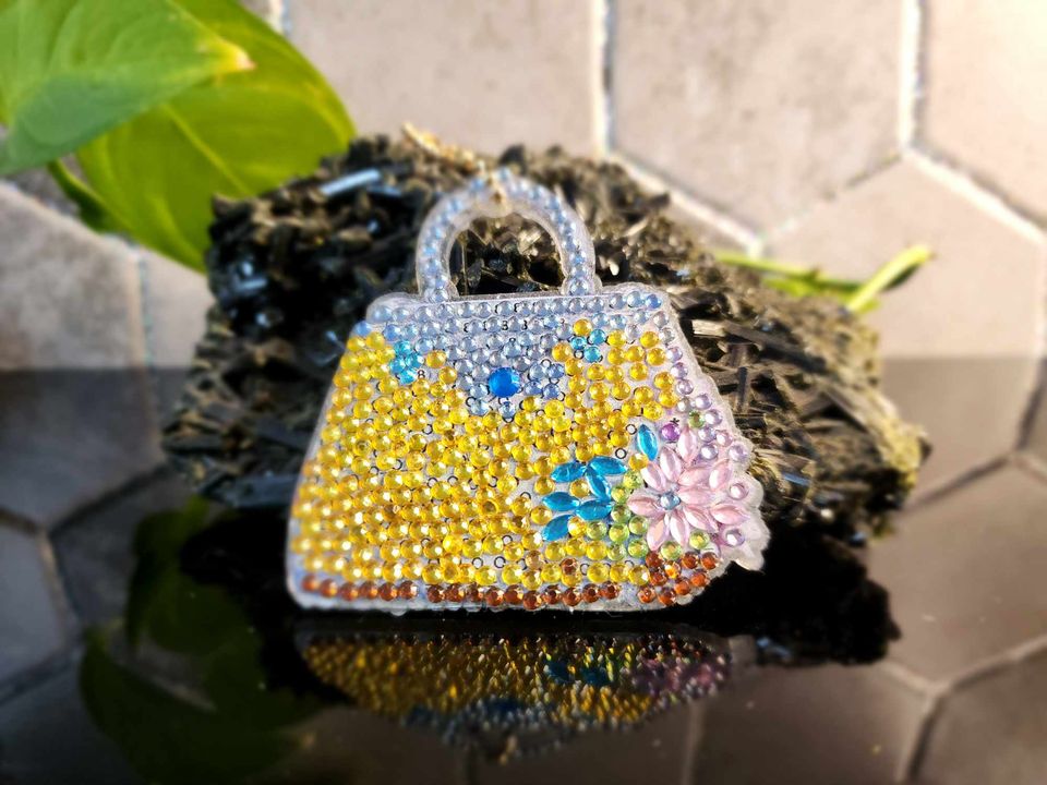 Diamond Art Keyring
