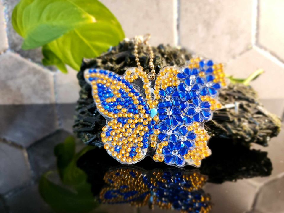 Diamond Art Keyring