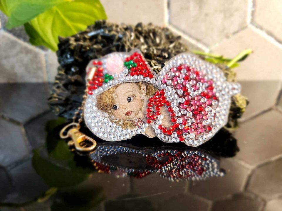 Diamond Art Keyring