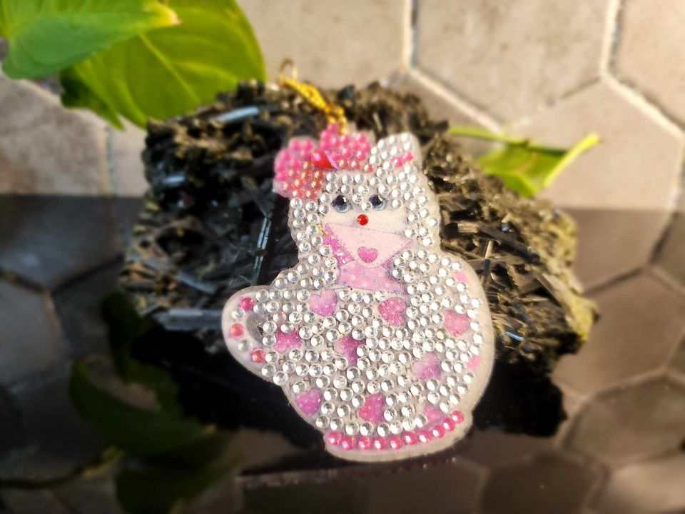 Diamond Art Keyring